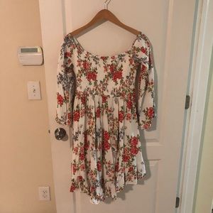 Torrid off the shoulder ruffle dress 00